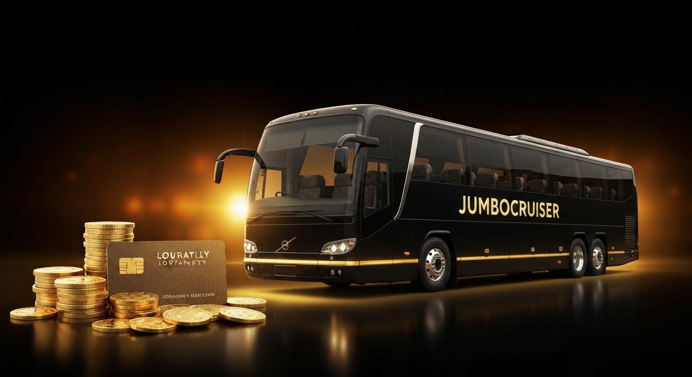 Jumbocruiser first in the industry to offer customer rewards