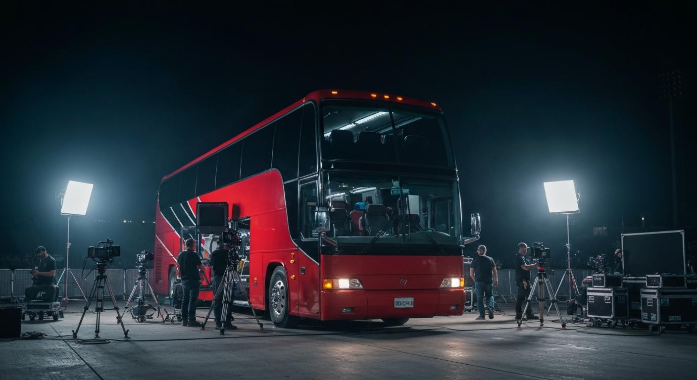 Jumbocruiser coach featured in One Direction film