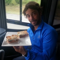 JK of Jamiroquai in one of our coaches